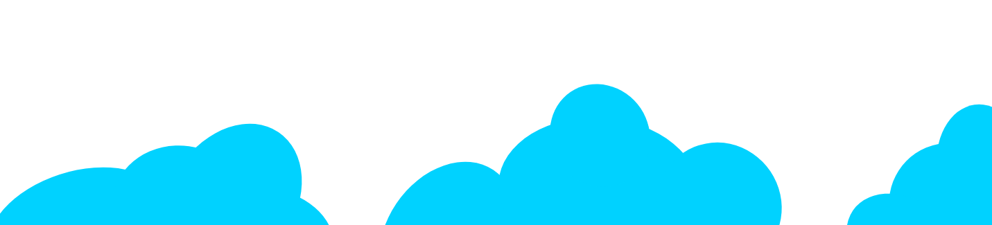 Blue clouds icon
